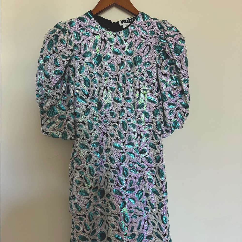 Rotate christina sequin dress US4